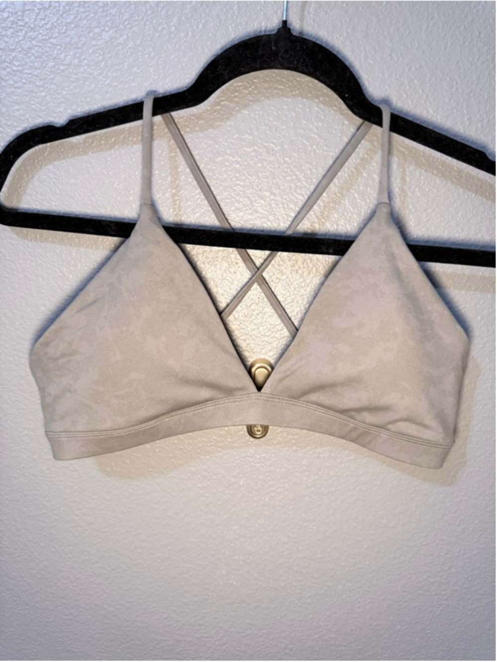 Women's CSB Beige Form Noa Crop Sports Bra L - Picture 7 of 8
